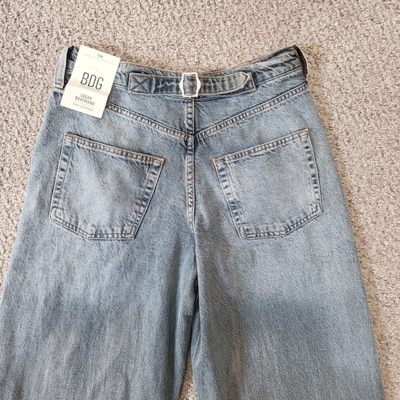 BDG Logan Boyfriend Light Blue Denim Jeans 26 Urban Outfitters - Picture 5 of 7